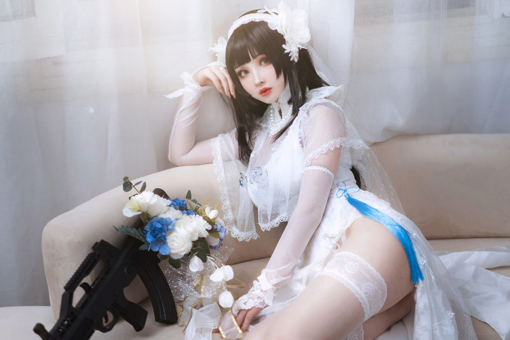 rioko凉凉子免费花嫁欣赏！中世纪怯生生的小新娘！-搬砖学院