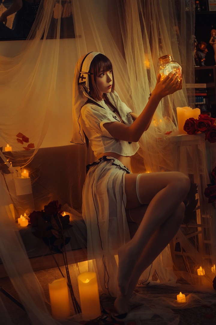 东北妹纸少女coser 疯猫Ss疯了个猫 VOL.044 黄昏修女11887