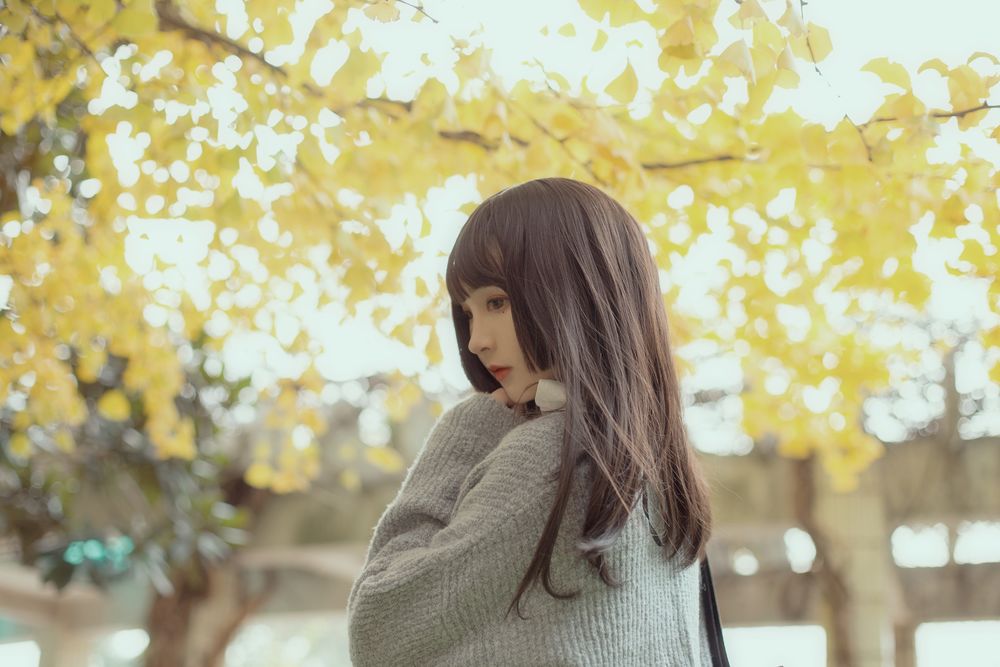 古川-银杏树下6587