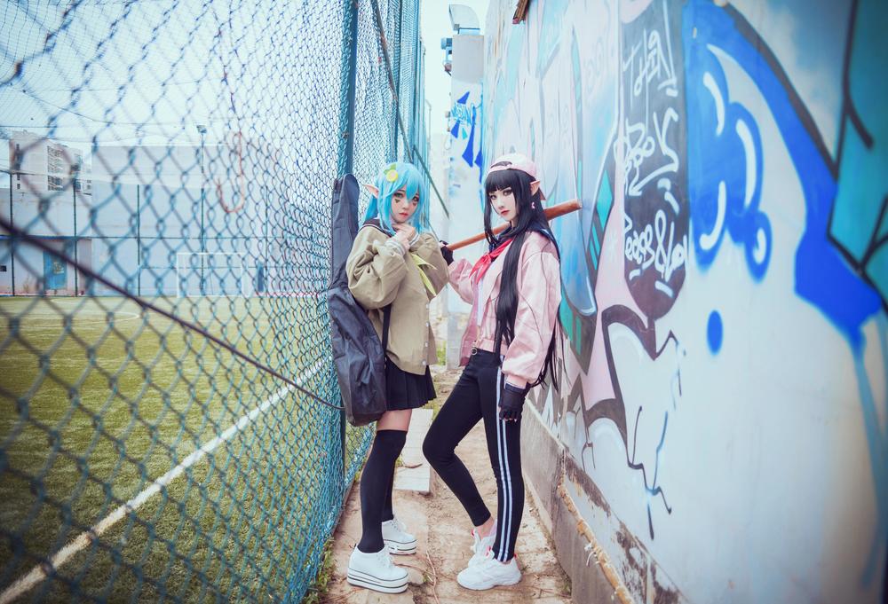 楚楚子w-凹凸世界安莉洁凯莉凯柠不良少女同人28113