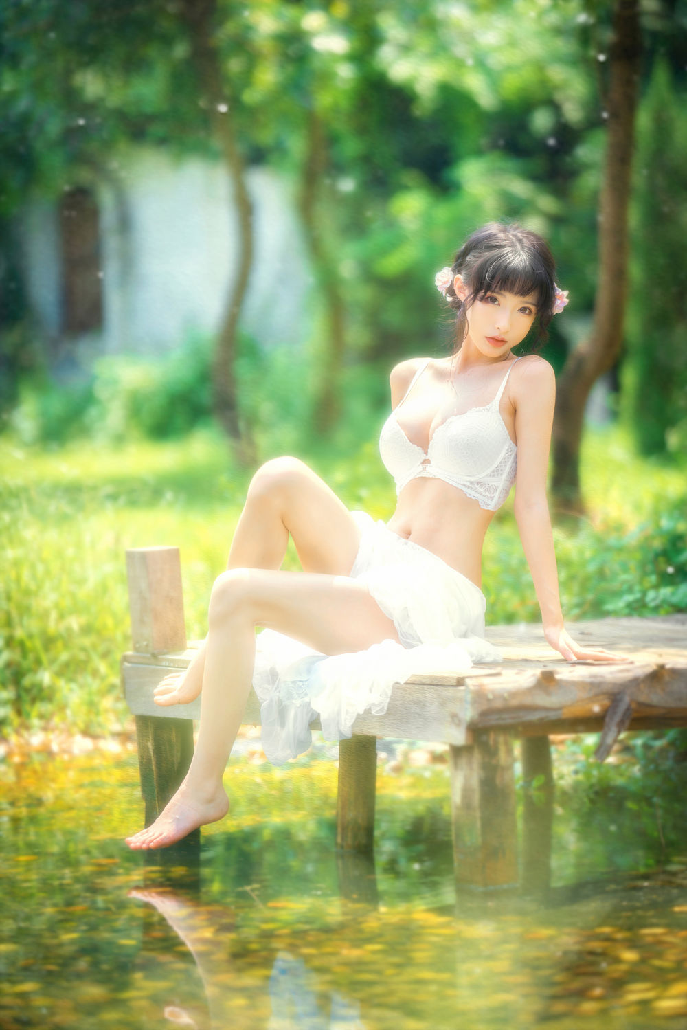 清水由乃-蕾丝花园20244