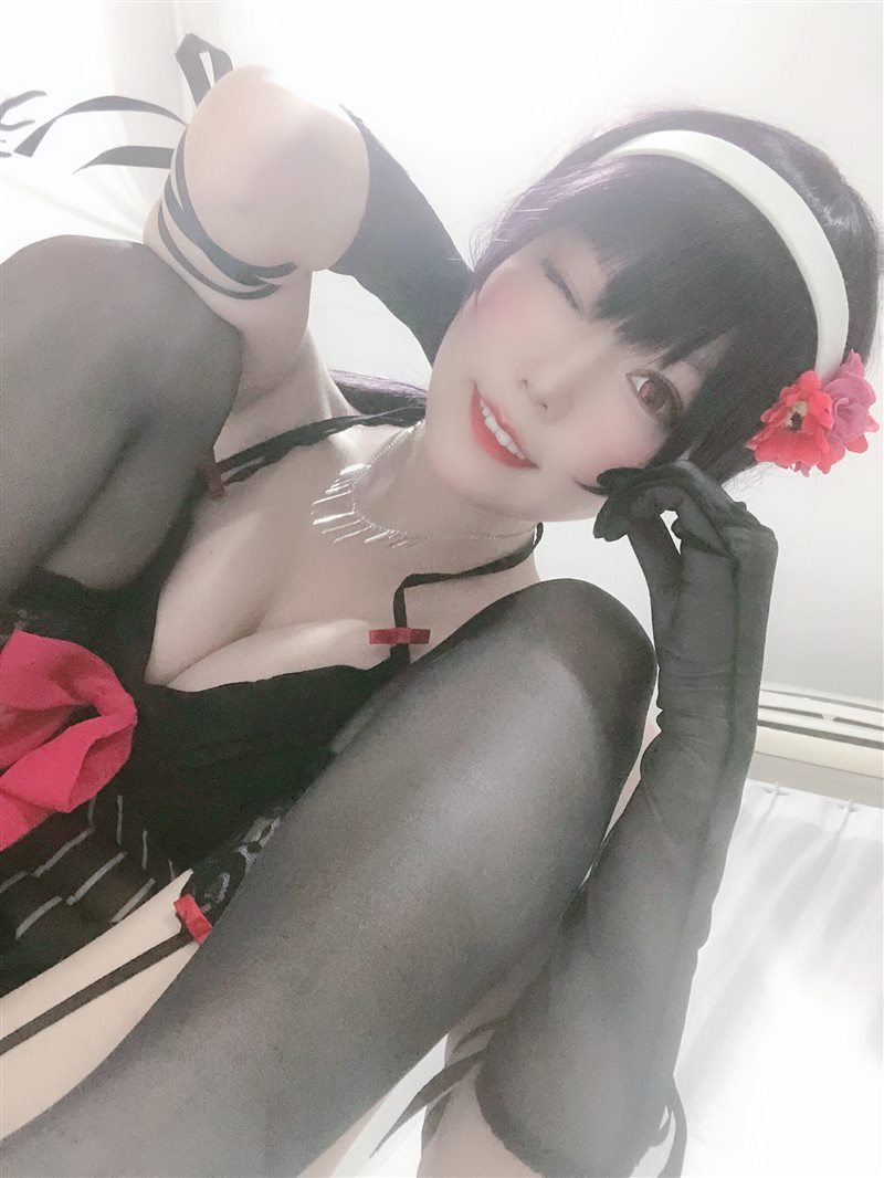 清纯甜美纯欲镁钕Coser@香草喵露露 NO.015 – 诗羽学姐睡衣[45P／159MB]13993