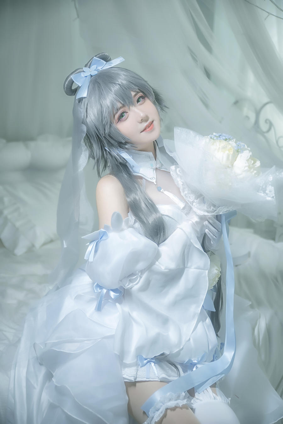渊秧-洛天依婚纱28157