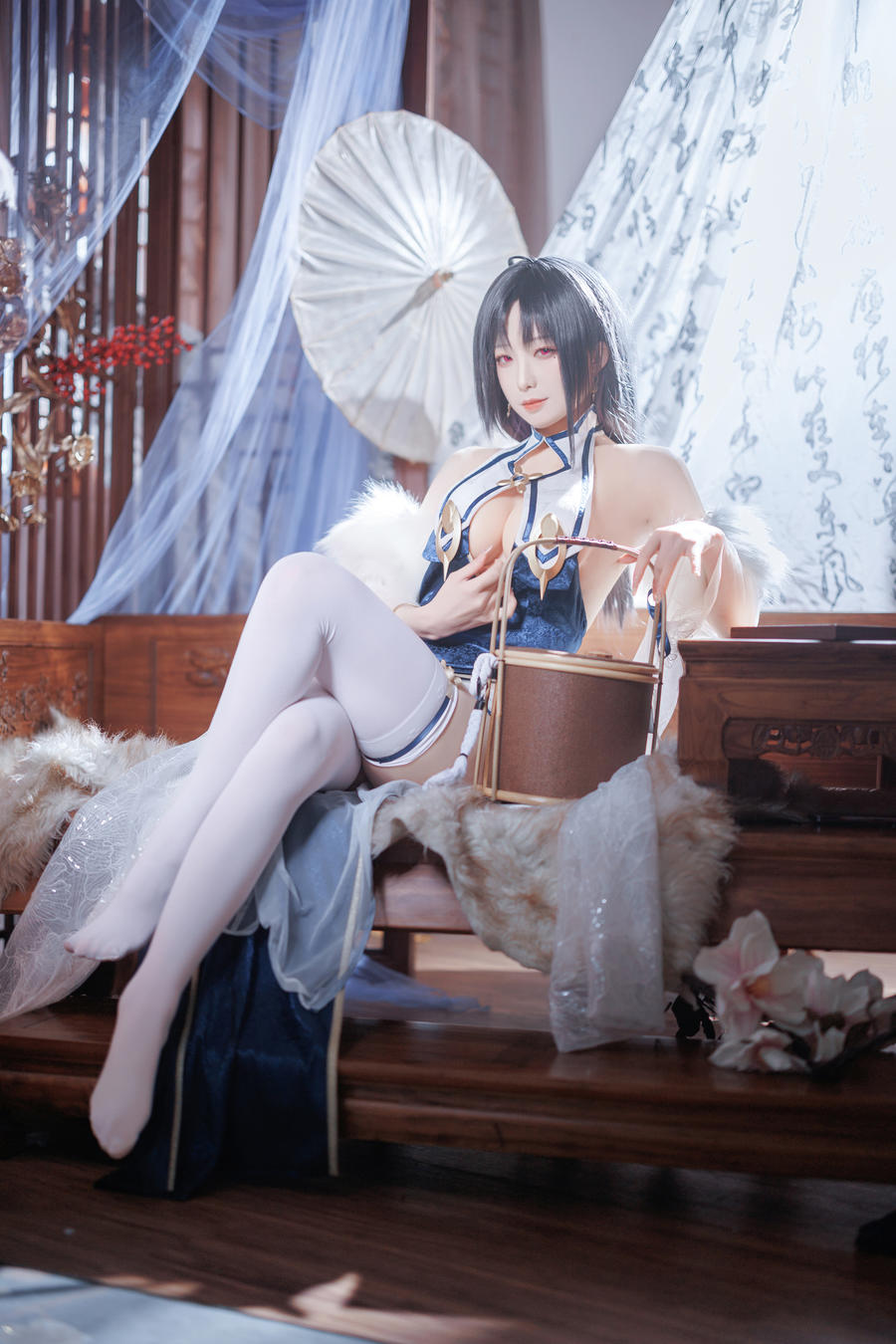 祖木子-碧蓝航线定安旗袍27645