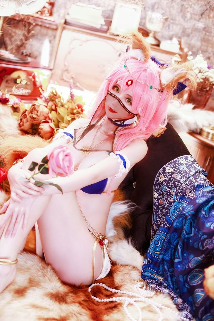 萌宠Coser@yui金鱼 NO.001 阿拉伯舞娘14567