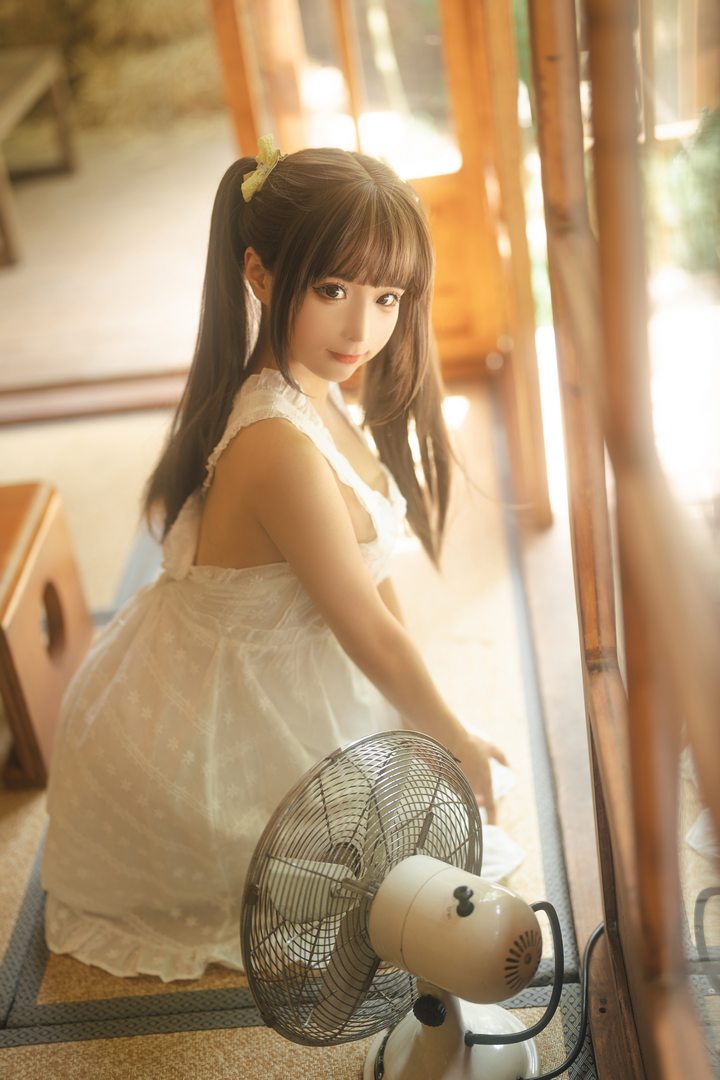 Cos蠢沫沫 VOL.134 白吊带12735