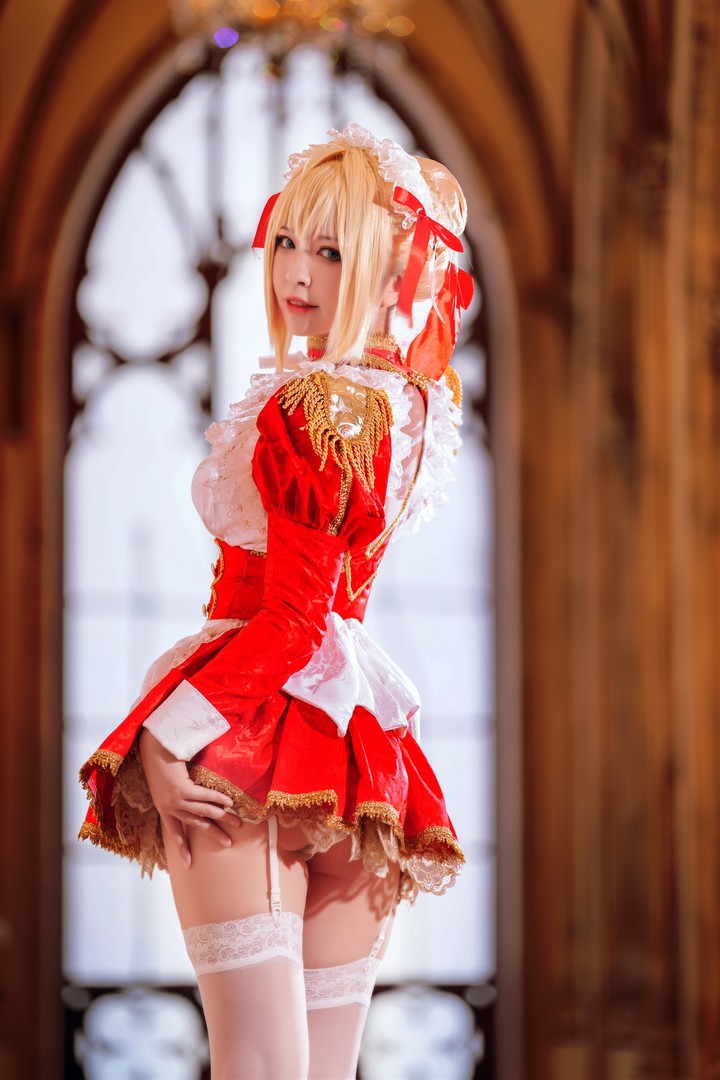 Coser@半半子 NO.004 尼禄女仆15353