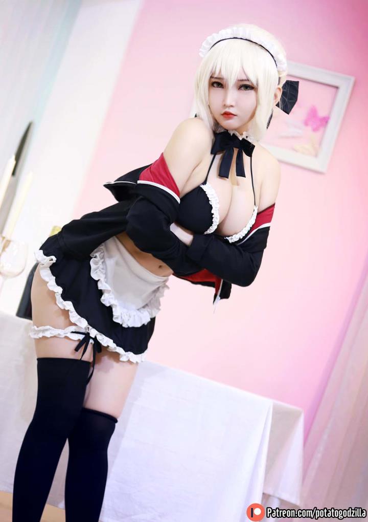 Potato Godzilla – Saber Alter Maid[43P／288MB]13656