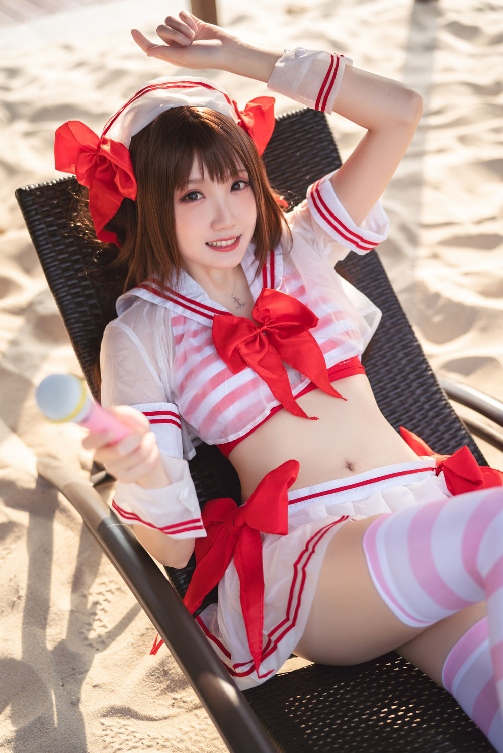 momoko葵葵-岛村卯月泳衣6518