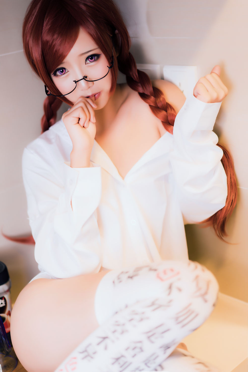rioko凉凉子小姐姐的《雪女》cosplay带你进入神话世界！-搬砖学院
