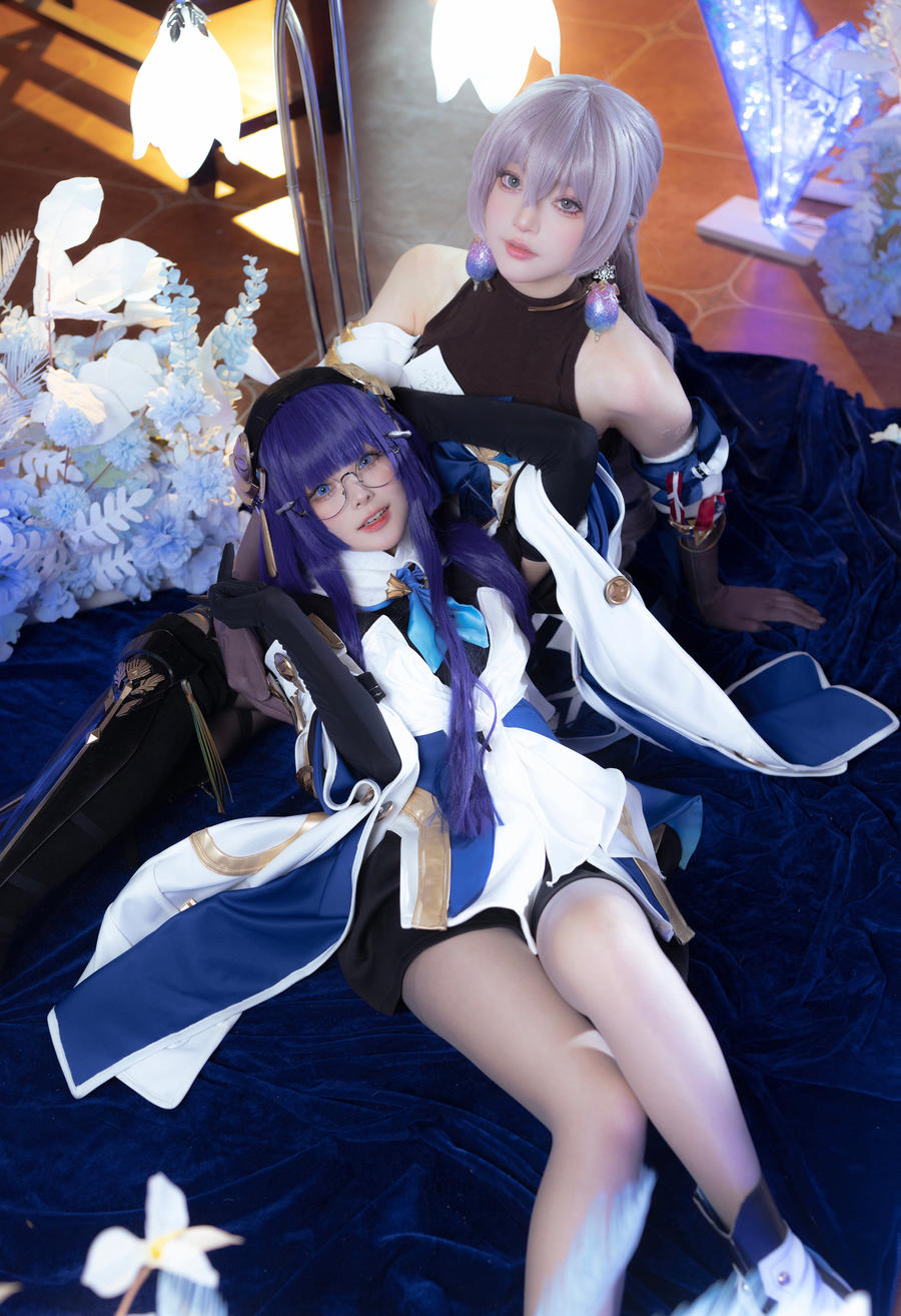 微博女神w百合欧皇子w简介绍，COS摄影作品赏析完整打包分享-搬砖学院