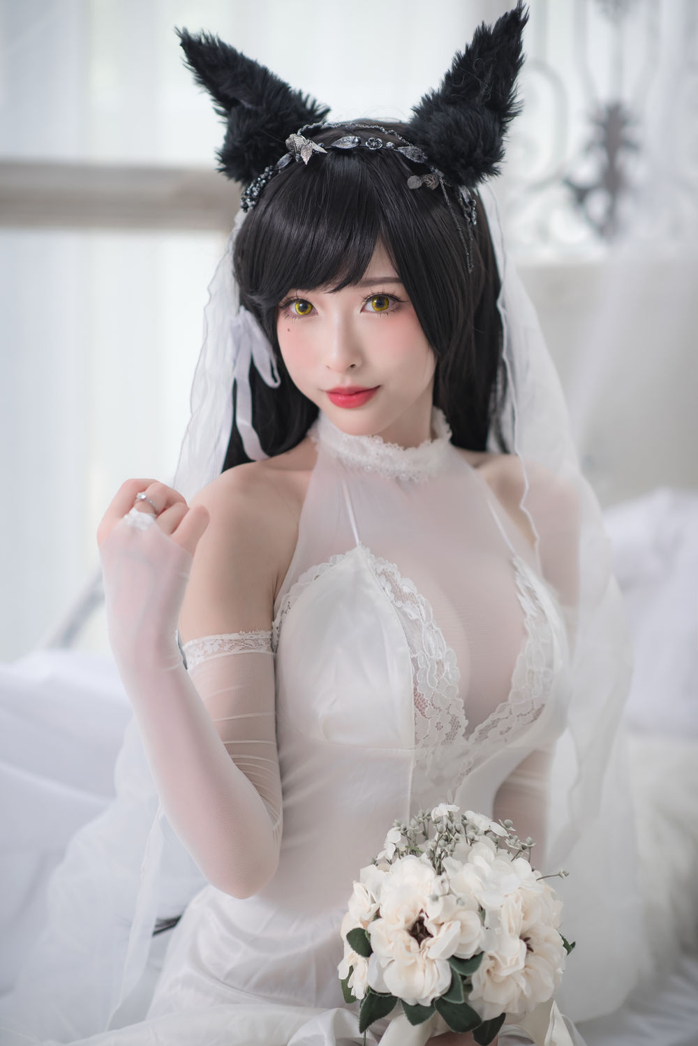 糯美子mini婚纱主题破解版图片大全，粉丝说太养眼了-搬砖学院