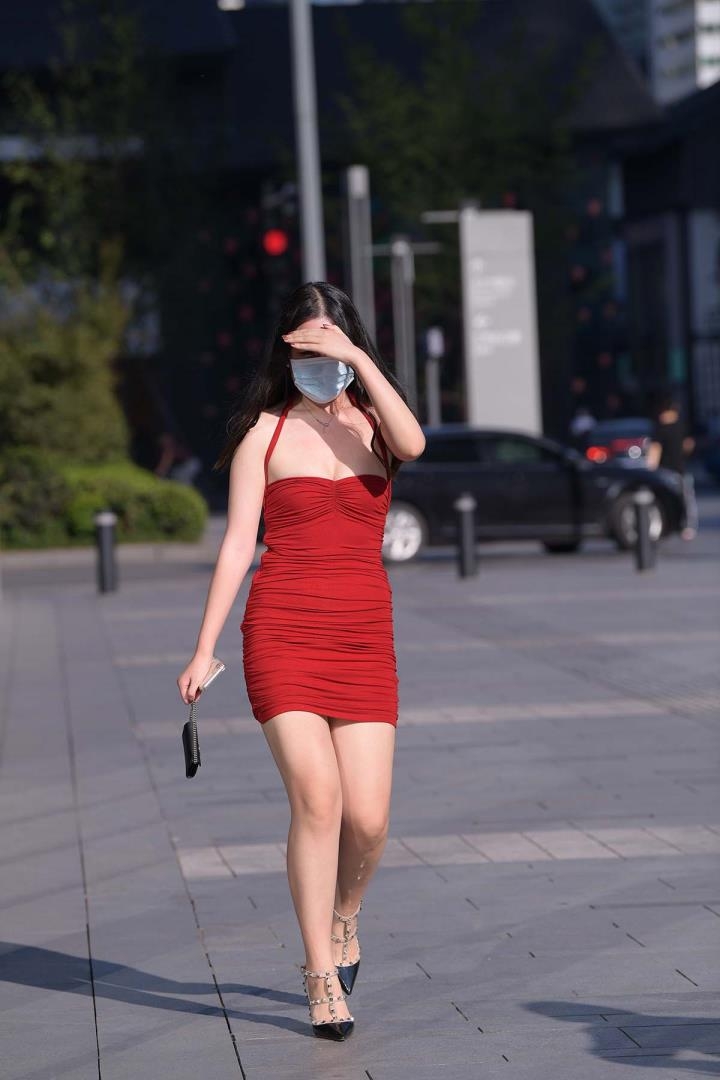 街拍精选 2398期 魅力迷人的红色15830