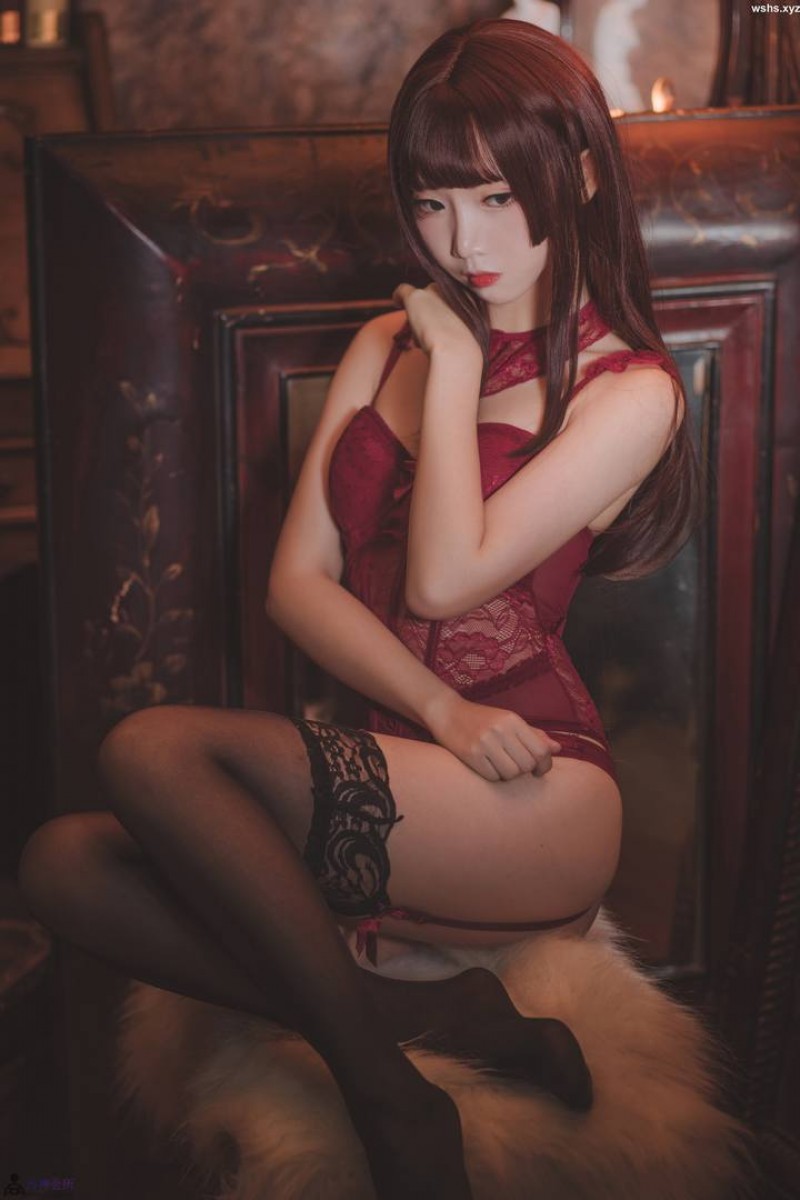 面饼仙儿 NO.019 脑内少女 红色束衣15426
